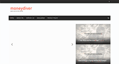 Desktop Screenshot of moneydiver.com